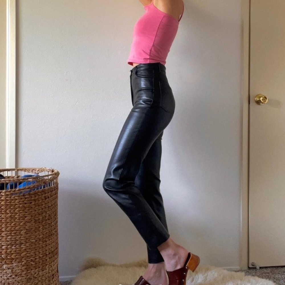 Aritzia Wilfred leather pants (V)